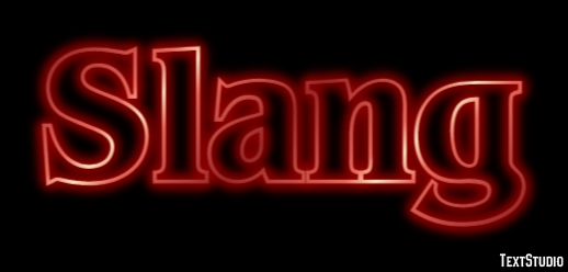 Slang Effetto testo