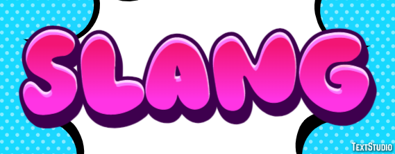 Slang Effetto testo