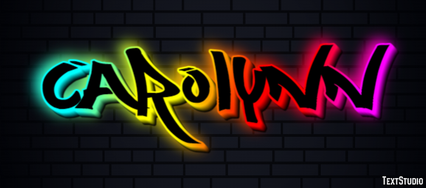 Carolynn Text Effect