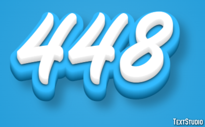 448 Text Effect