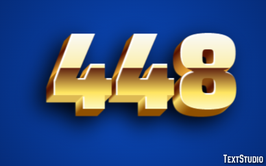 448 Text Effect
