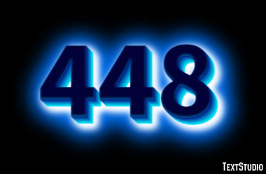448 Text Effect