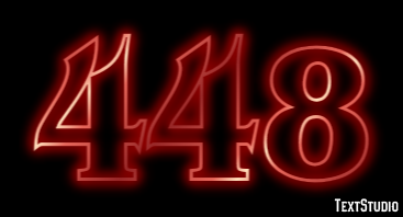448 Text Effect