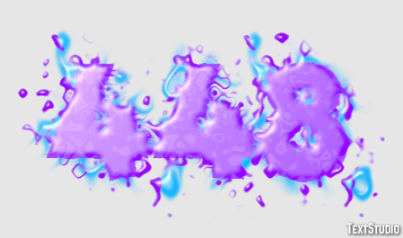 448 Text Effect