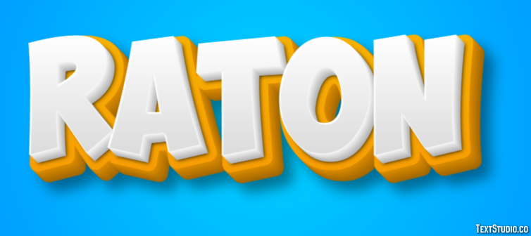 Raton Text Effect
