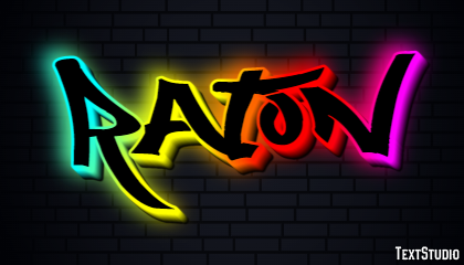Raton Text effect