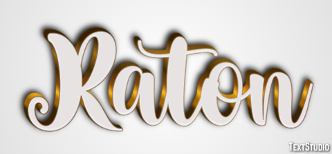 Raton Text effect