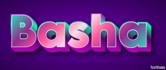 Basha Text Effect