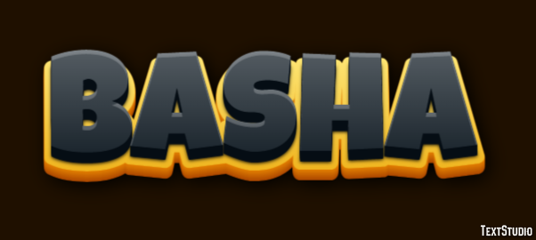 Basha Tekst Effect