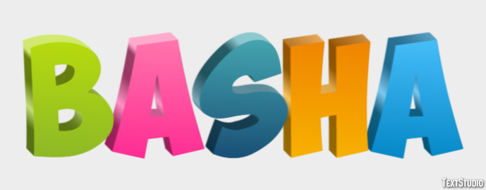 Basha Text Effect