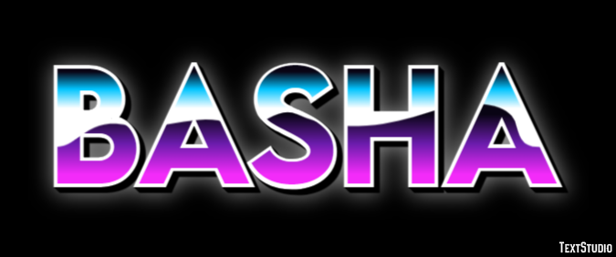 Basha Text Effect