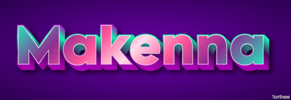 Makenna Efekt tekstowy