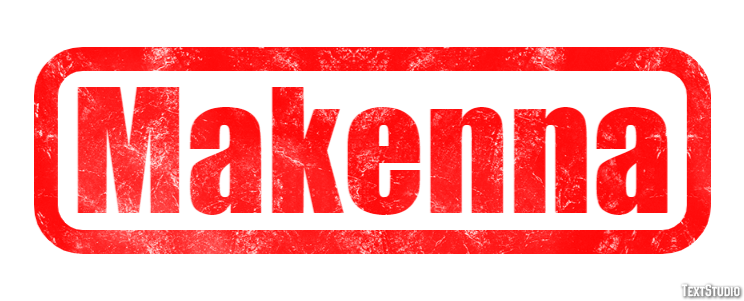 Makenna Efekt tekstowy