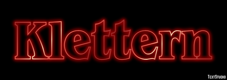 Klettern Effetto testo