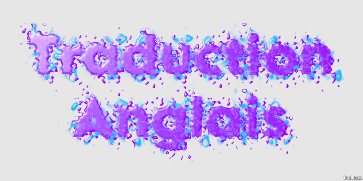 Traduction Anglais Texteffekt