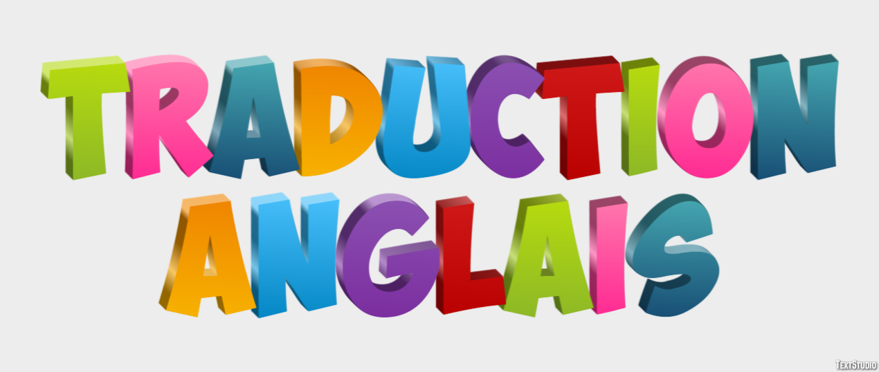 Traduction Anglais Texteffekt