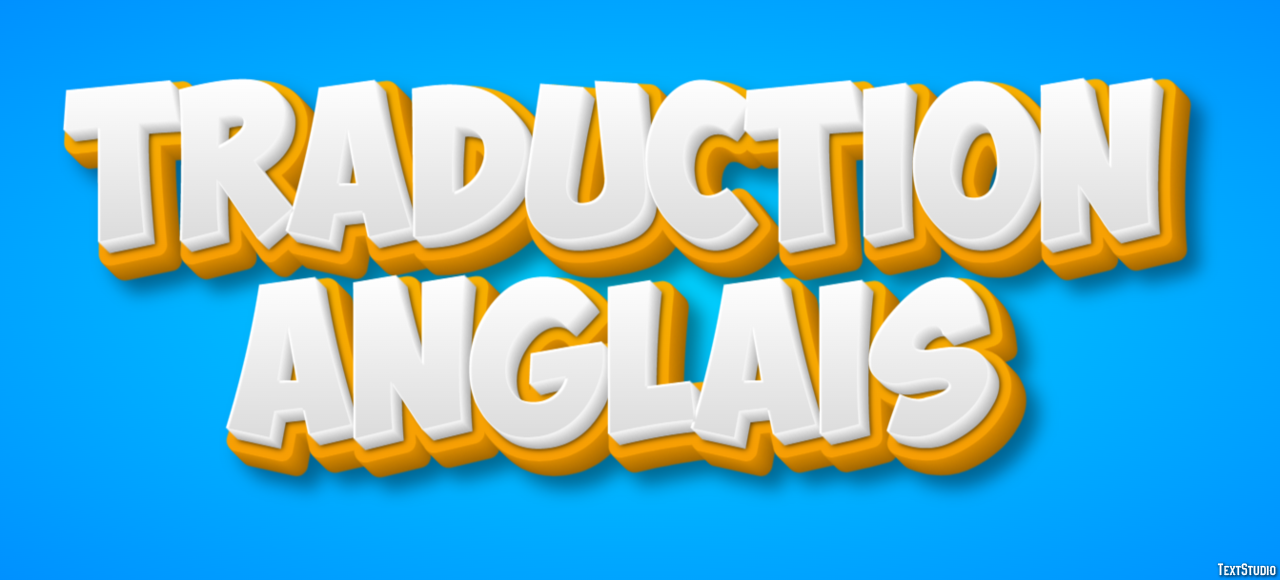 Traduction Anglais Texteffekt