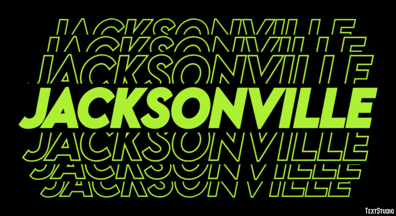Jacksonville Efekt tekstowy