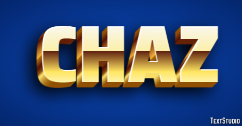 Chaz Text Effect