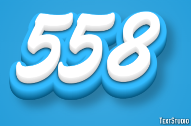 558 Texteffekt