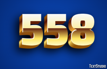 558 Efeito de texto