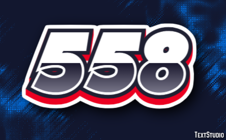 558 Efecto de Texto