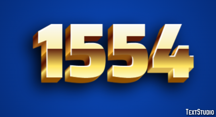 1554 Efekt tekstowy
