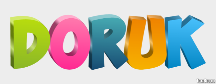 Doruk Texteffekt