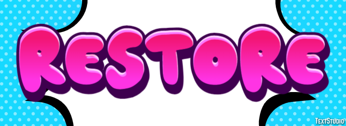 Restore Text Effect