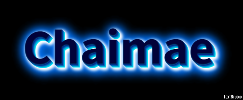 Chaimae Эффект текста