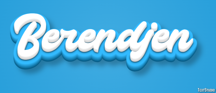 Berendjen Effet de Texte