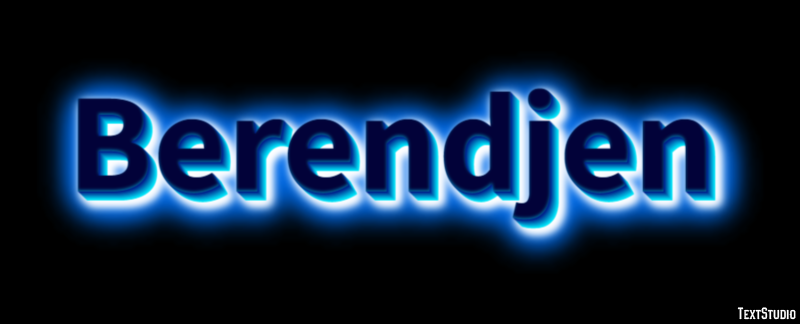 Berendjen Efecto de texto