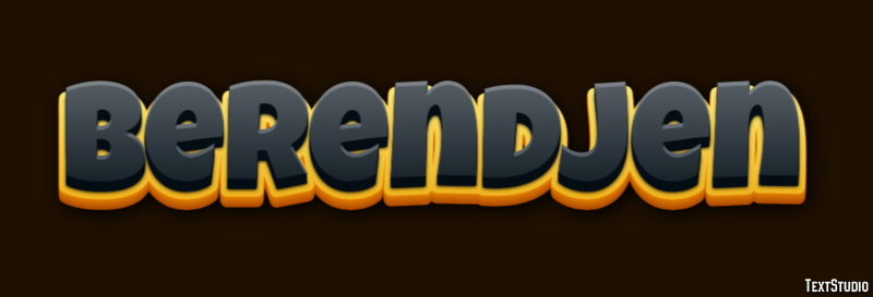 Berendjen Efecto de texto