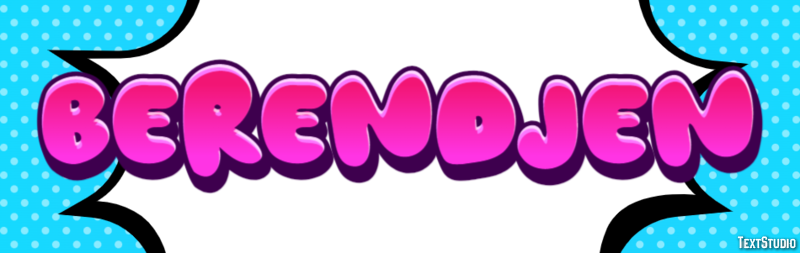Berendjen Efecto de Texto