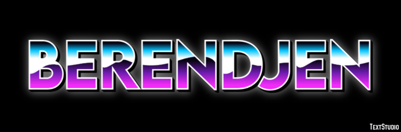 Berendjen Efecto de texto