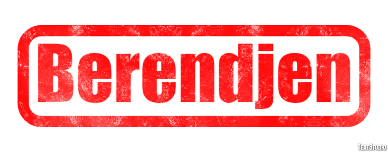 Berendjen Efecto de texto