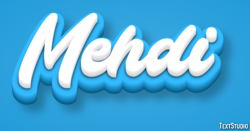 Mehdi Text effect