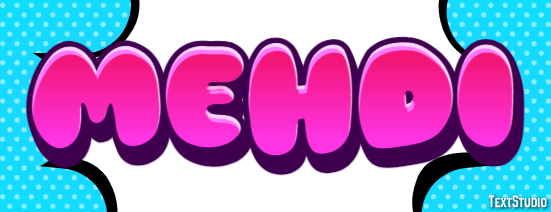 Mehdi Text effect