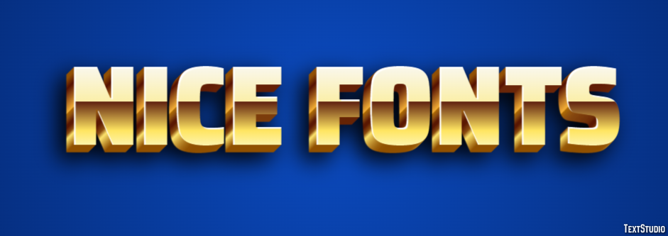 Nice Fonts Text Effect