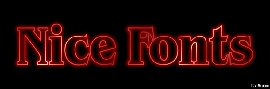 Nice Fonts Text Effect