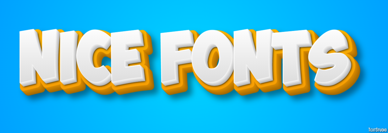 Nice Fonts Text Effect