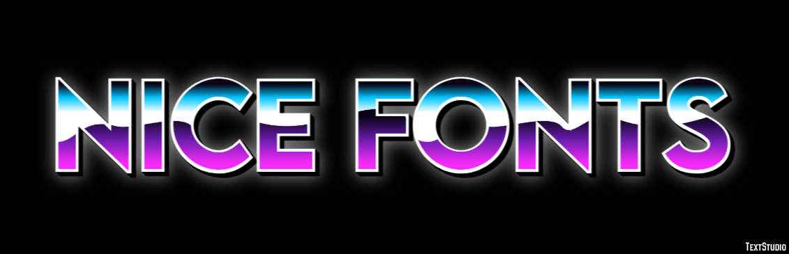 Nice Fonts Effetto testo