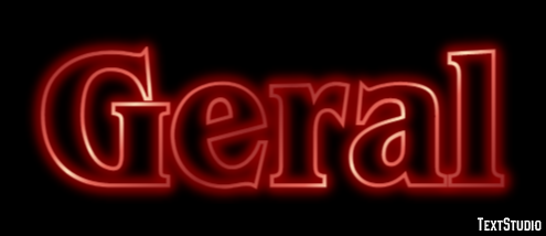 Geral テキスト効果