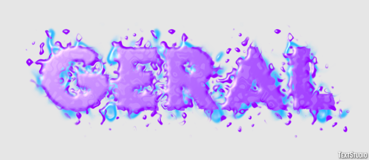 Geral テキスト効果
