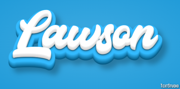 Lawson Texteffekt