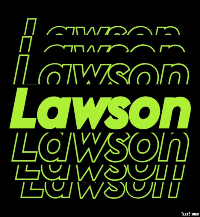 Lawson Effet de Texte