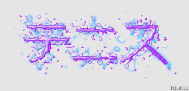 テニス Effet de texte