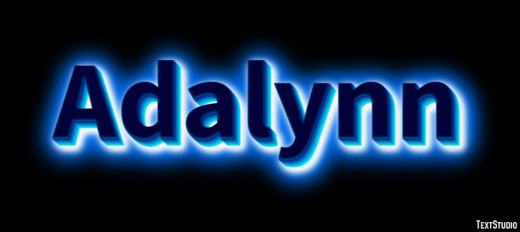 Adalynn Efekt tekstowy
