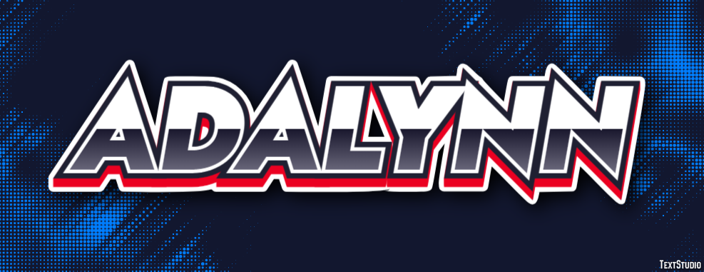 Adalynn Text effect