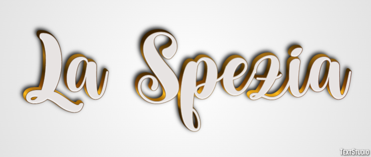 La Spezia Efeito de texto